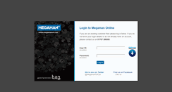 Desktop Screenshot of online.megamanuk.com