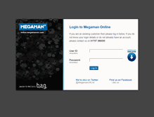 Tablet Screenshot of online.megamanuk.com
